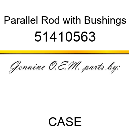 Parallel Rod with Bushings 51410563
