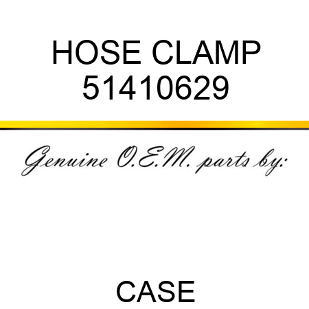 HOSE CLAMP 51410629