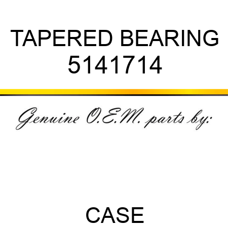 TAPERED BEARING 5141714