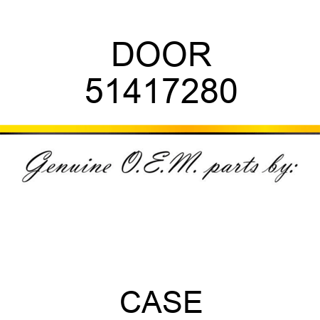 DOOR 51417280