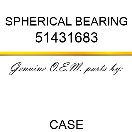 SPHERICAL BEARING 51431683