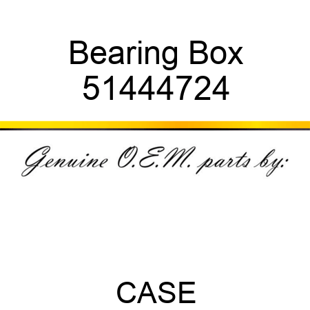 Bearing Box 51444724