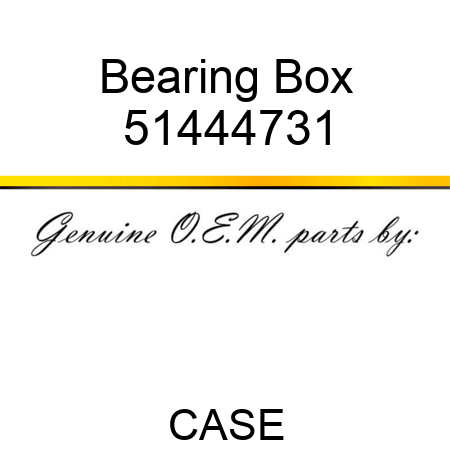 Bearing Box 51444731