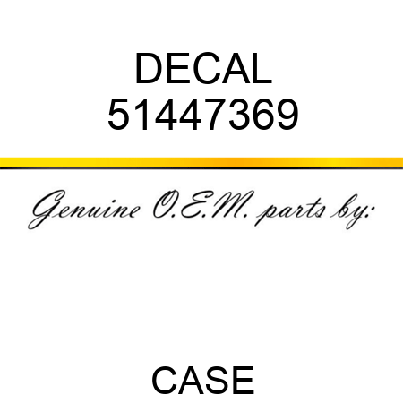 DECAL 51447369