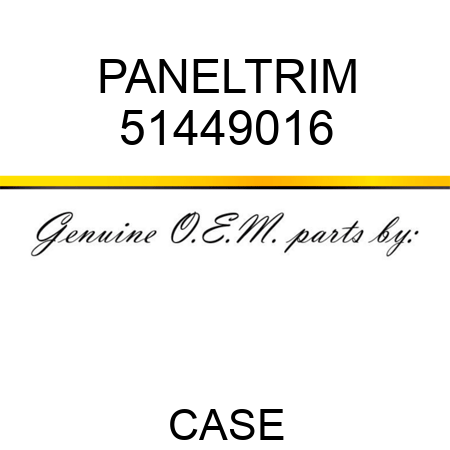 PANEL,TRIM 51449016