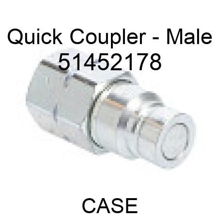 Quick Coupler - Male 51452178