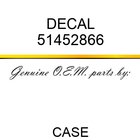 DECAL 51452866