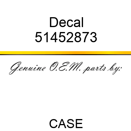 Decal 51452873