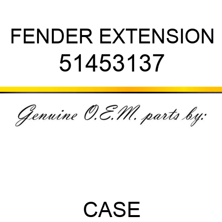 FENDER EXTENSION 51453137