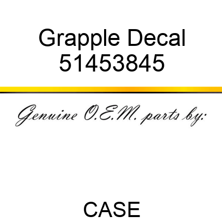 Grapple Decal 51453845
