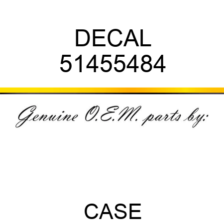 DECAL 51455484