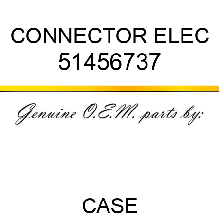 CONNECTOR, ELEC 51456737
