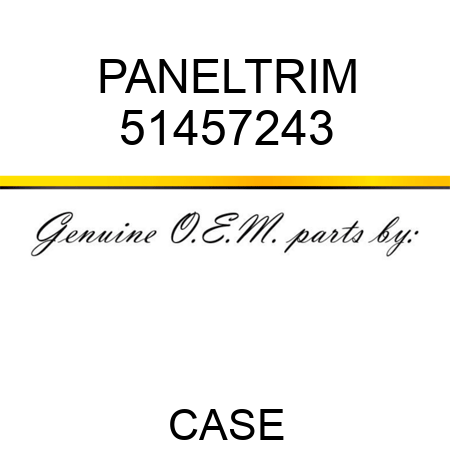 PANEL,TRIM 51457243