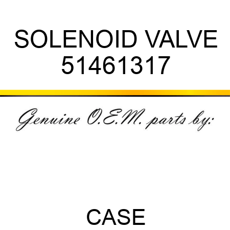 SOLENOID VALVE 51461317