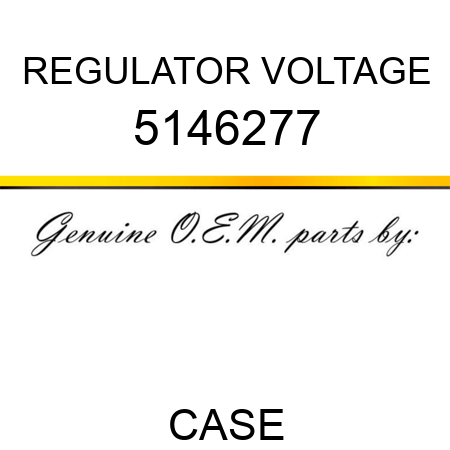 REGULATOR, VOLTAGE 5146277