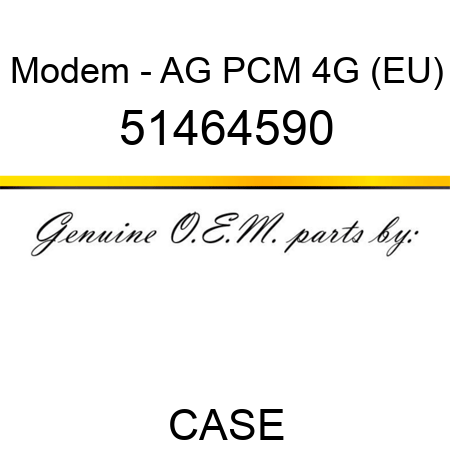 Modem - AG PCM 4G (EU) 51464590