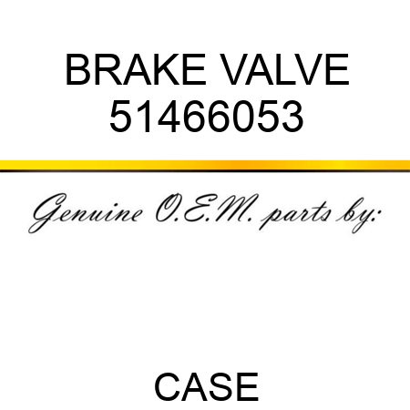 BRAKE VALVE 51466053