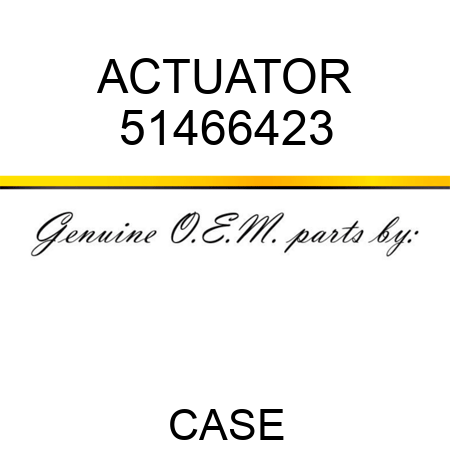 ACTUATOR 51466423