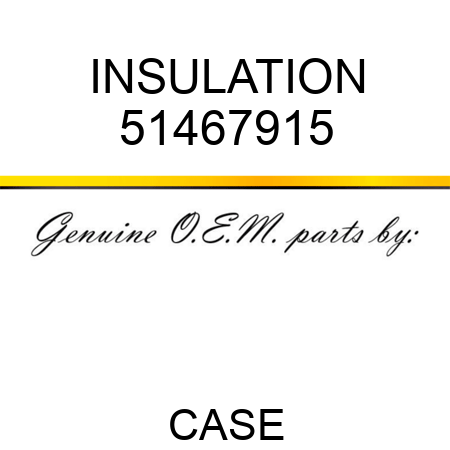 INSULATION 51467915