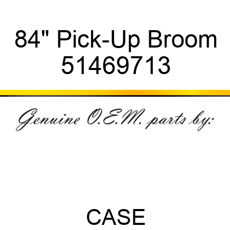 84" Pick-Up Broom 51469713