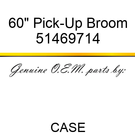 60" Pick-Up Broom 51469714