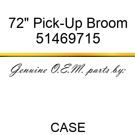 72" Pick-Up Broom 51469715