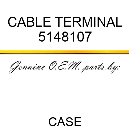 CABLE TERMINAL 5148107