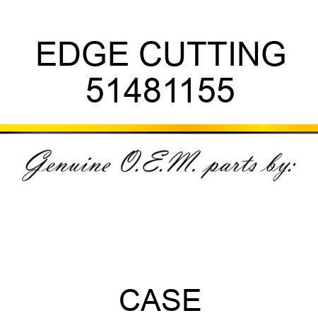 EDGE, CUTTING 51481155