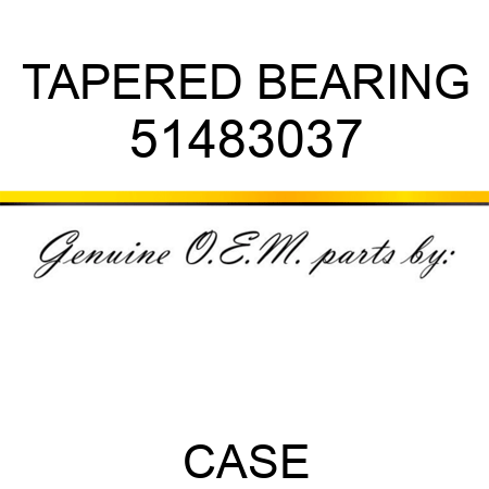 TAPERED BEARING 51483037