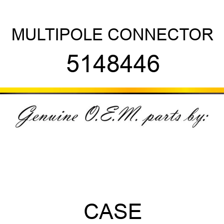 MULTIPOLE CONNECTOR 5148446