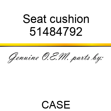 Seat cushion 51484792