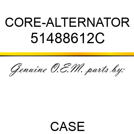 CORE-ALTERNATOR 51488612C