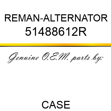 REMAN-ALTERNATOR 51488612R