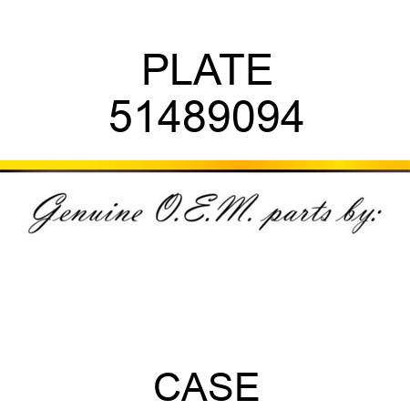PLATE 51489094