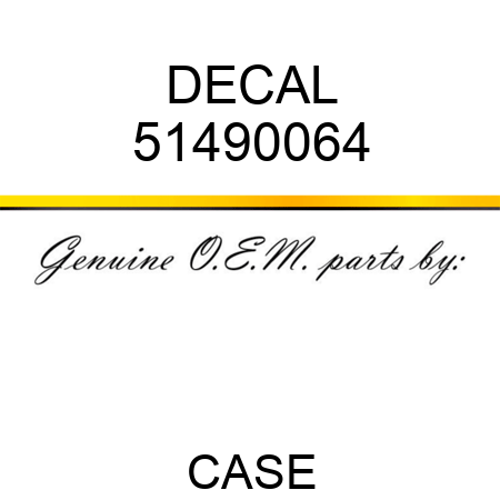 DECAL 51490064