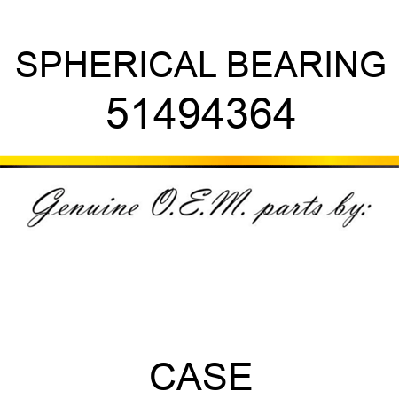 SPHERICAL BEARING 51494364