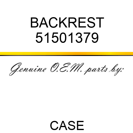 BACKREST 51501379