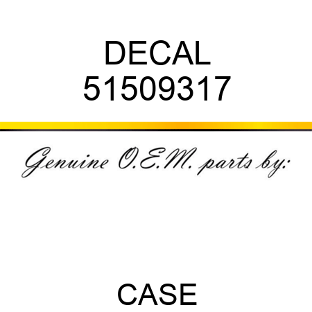 DECAL 51509317