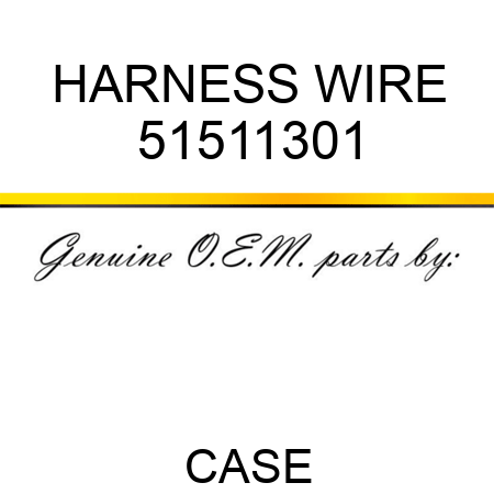 HARNESS, WIRE 51511301