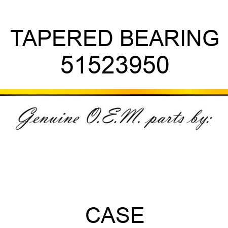 TAPERED BEARING 51523950