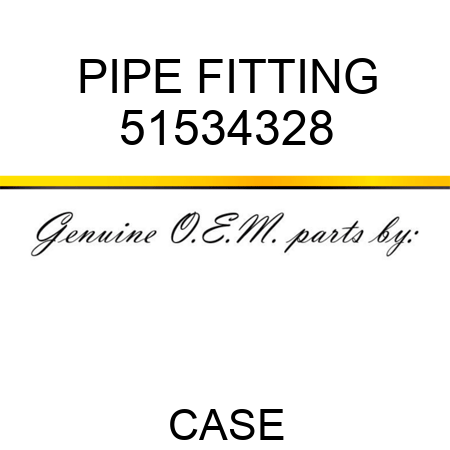 PIPE FITTING 51534328