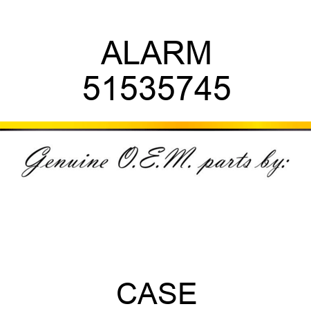 ALARM 51535745