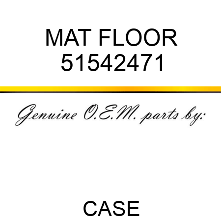 MAT, FLOOR 51542471