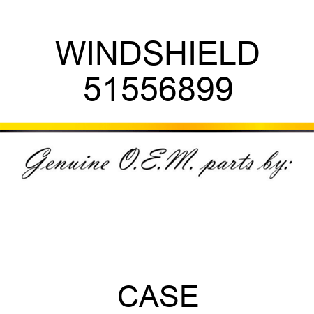WINDSHIELD 51556899