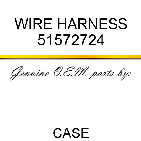 WIRE HARNESS 51572724