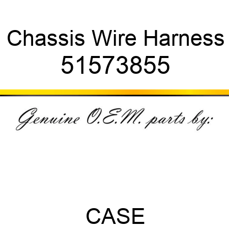 Chassis Wire Harness 51573855