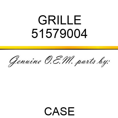 GRILLE 51579004