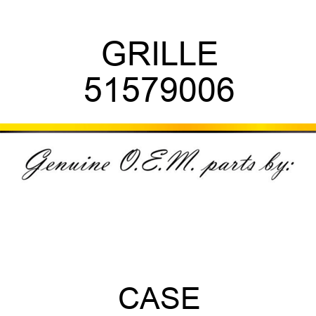 GRILLE 51579006