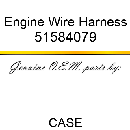 Engine Wire Harness 51584079