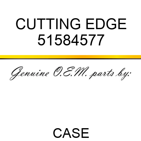 CUTTING EDGE 51584577